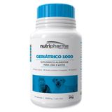 Suplemento Alimentar Geriátrico 1000 Para Cães E Gatos - 30 Cápsulas