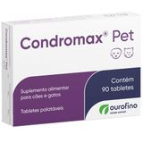 Suplemento Alimentar Ourofino Condromax Pet Para Cães E Gatos - 90 Comprimidos