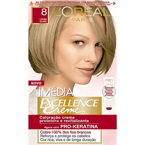 Tintura Imedia 6.1 Louro Escuro Acinzentado