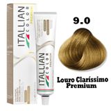 Tinta Para Cabelo Itallian Premium Louro Claríssimo 9.0