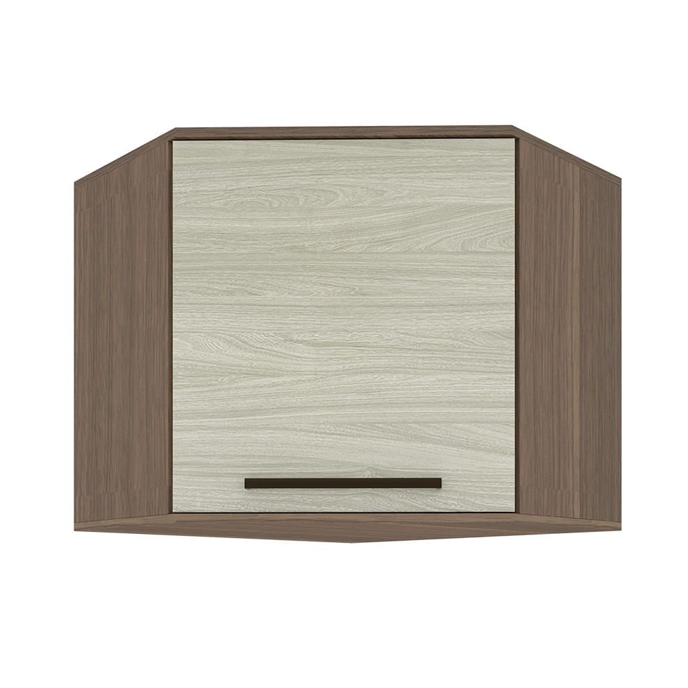 Armario Aereo De Canto 1 Porta Tannat/legno Crema Evolution Batrol