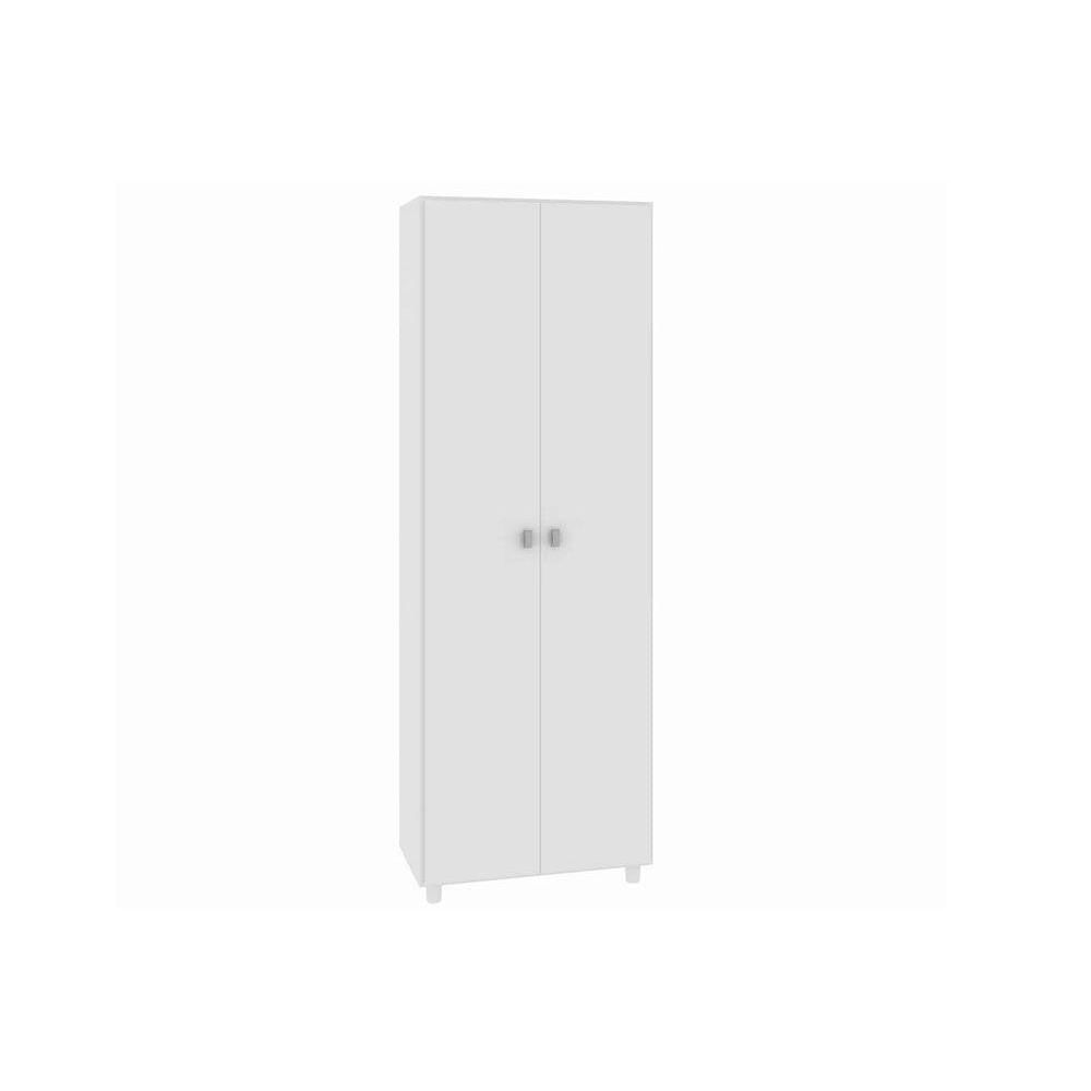 Armario Multiuso Casal Am3108 C 2 Portas Branco Tecno Mobili