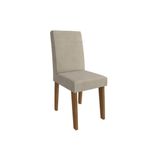 Cadeira Cimol Milena Madeirado (2 unidades) Savana/Bege