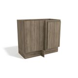 Balcão (Gabinete) de Canto Cozinha Kappesberg Maxxi G748 Madeira 1 Porta S/tampo 98cm Cor Nogal