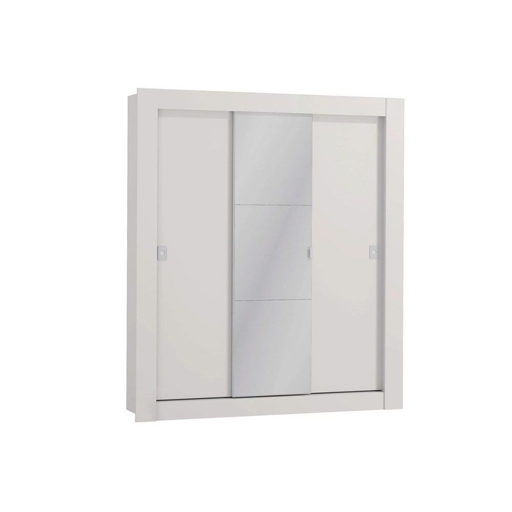 Guarda Roupa Kappesberg H563 3 Portas Branco