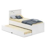 Cama Bibox Solteiro Cimol Bianca II Cor Branco