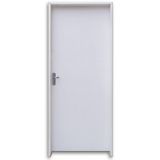 Porta Madeira Lisa Hdf Primer Semi Pronta 2,10x0,62 Esquerda