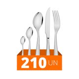 Faqueiro Laguna Com 210 Peças Luxo Totalmente Em Aço Inox Itop - Tramontina