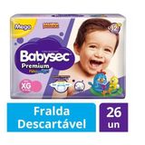 Fralda Galinha Pintadinha Babysec Premium / Xg