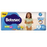 Fralda Babysec Galinha Pintadinha Ultrasec Mega Tamanho Xg 30 Unidades