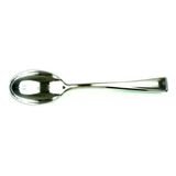Mini Colher 90un Silver Plastic Linha De Luxo Descartavel