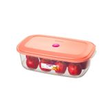 Pote Plástico Retangular Alto Vac Freezer Rosa 4500ml - Sanremo Sanremo