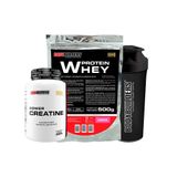 Kit Whey Protein 500g+ Power Creatina 300g