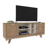 Rack Michigan para TV até 60' 4 Portas 2 Gavetas Artely