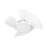 Ventilador De Teto Tron Aventador Led 3 Pás Branco 127v