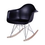 Cadeira Eames Rar Balanço - Preta