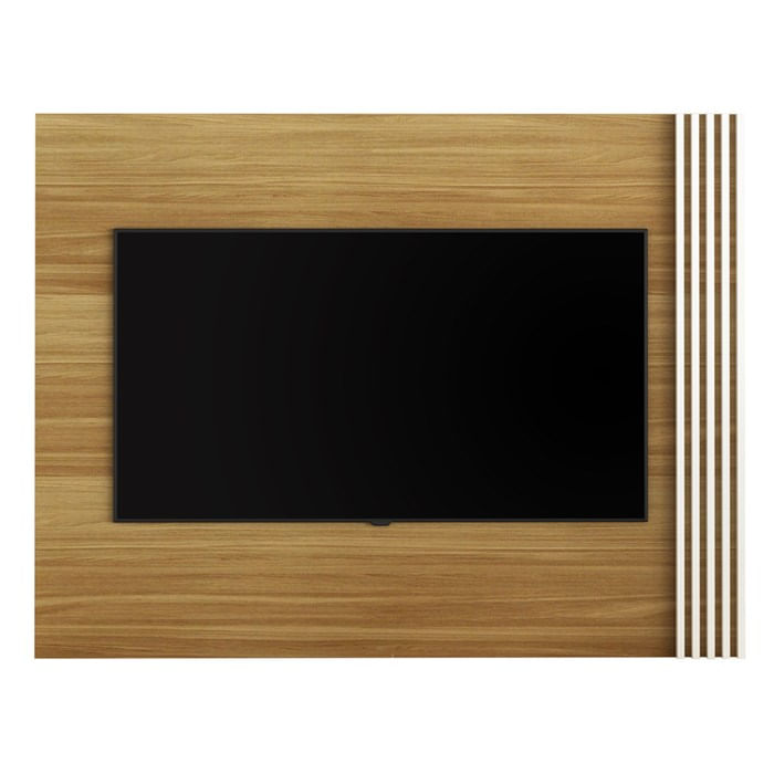 Painel Para Tv 42 Polegadas Pl3004 Natural Off White Tecno Mobili