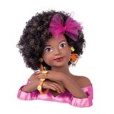 Boneca Charmosa Rainbow Negra 2579 - Cotiplás