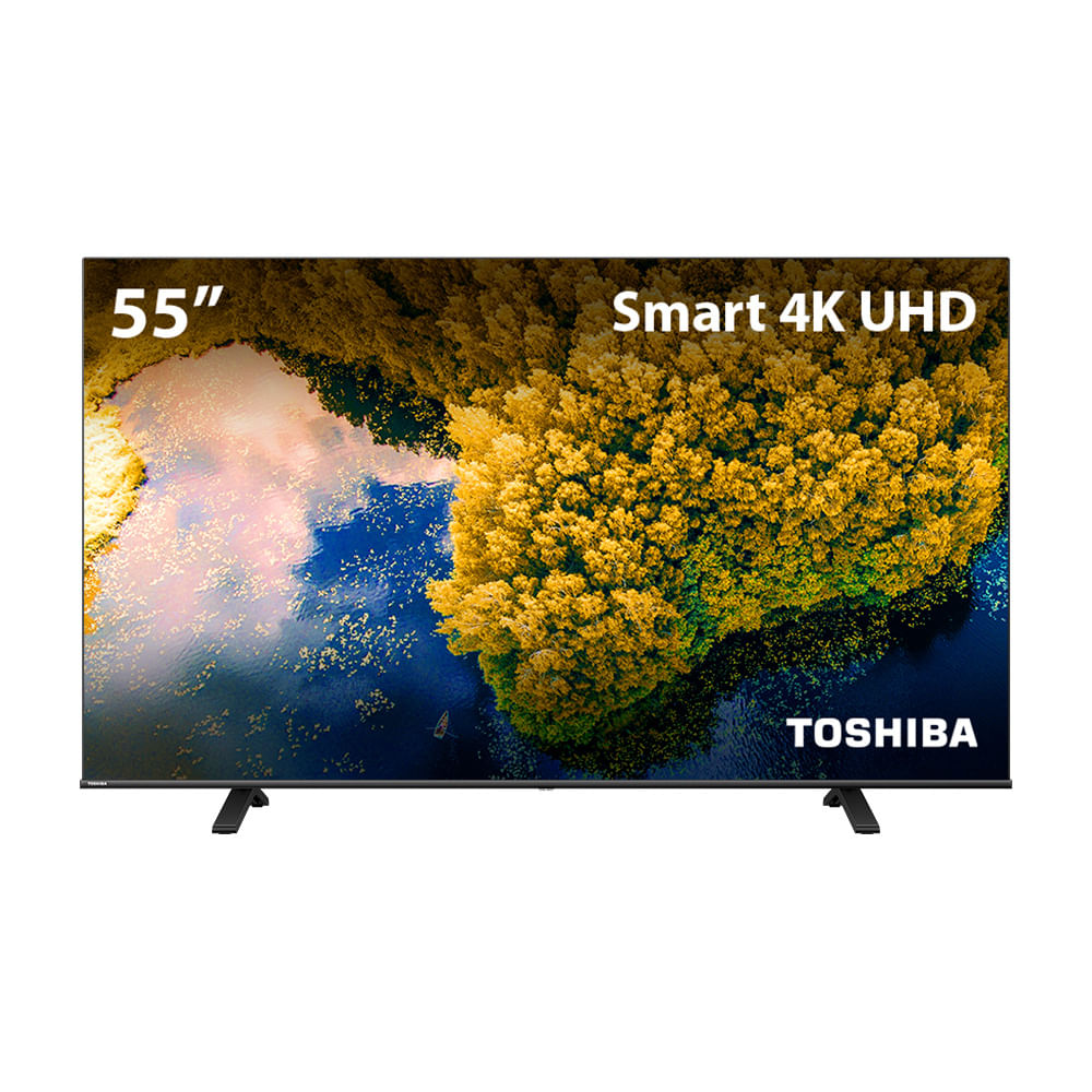 Smart Tv Dled 55 4k Toshiba 55c350l Vidaa 3 Hdmi 2 Usb Wi-fi - Tb011m