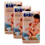 Fralda Carrefour My Baby M Soft & Protect 30 Unidades