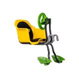 Cadeirinha Bicicleta Dianteira Volante Amarelo Aro 26