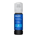 Refil De Tinta P/ Impressora Epson T504/544 100ml Ciano Multi - Rf028