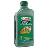 Óleo Lubrificante Do Motor Castrol Gtx Alta Quilometragem 25w60 Anti-borra - 1l