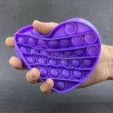 Pop It Coração Anti Stress Roxo