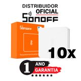 Kit Com 10 Unidades Sonoff Snzb-02 Sensor Temperatura Umid.