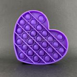 Pop It Coração Anti Stress Roxo
