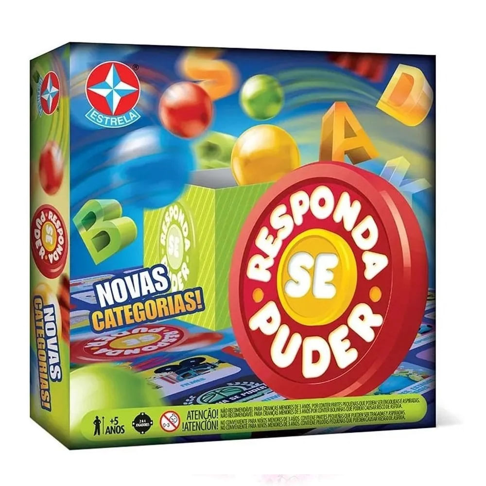 Jogo Responda se Puder - Estrela - Carrefour - Carrefour