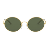 Óculos de sol Ray Ban Oval RB1970 919631 54 - Dourado