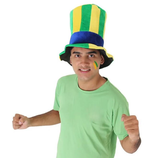 Cartola Brasil Adulto - Copa Do Mundo