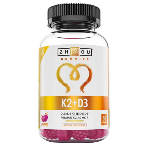 Gomas K2 D3 60 Unidades Da Zhou Nutrition Pacote Com 4 Carrefour