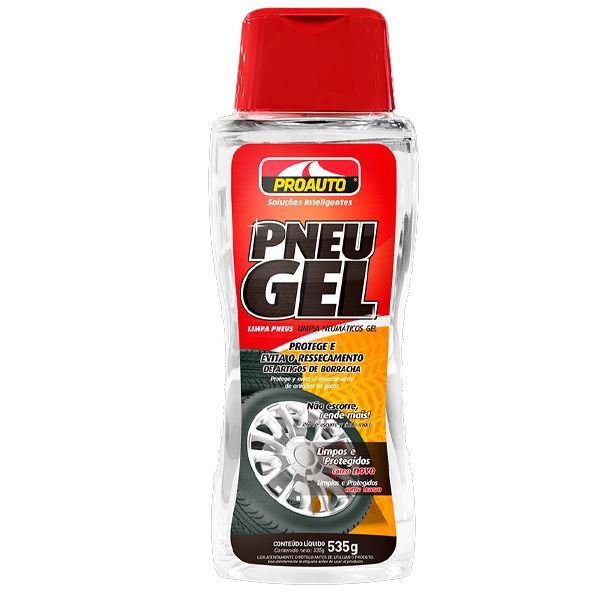 Limpa Pneus Gel 535g - Proauto