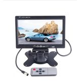Tela Monitor Veicular Analogica 7 Lcd Portátil Cftv Pa