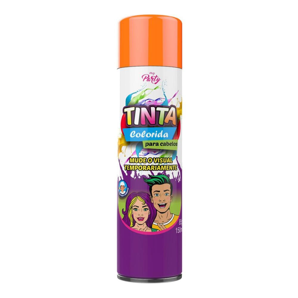 Tinta Spray Temporária Para Cabelos My Party 150ml