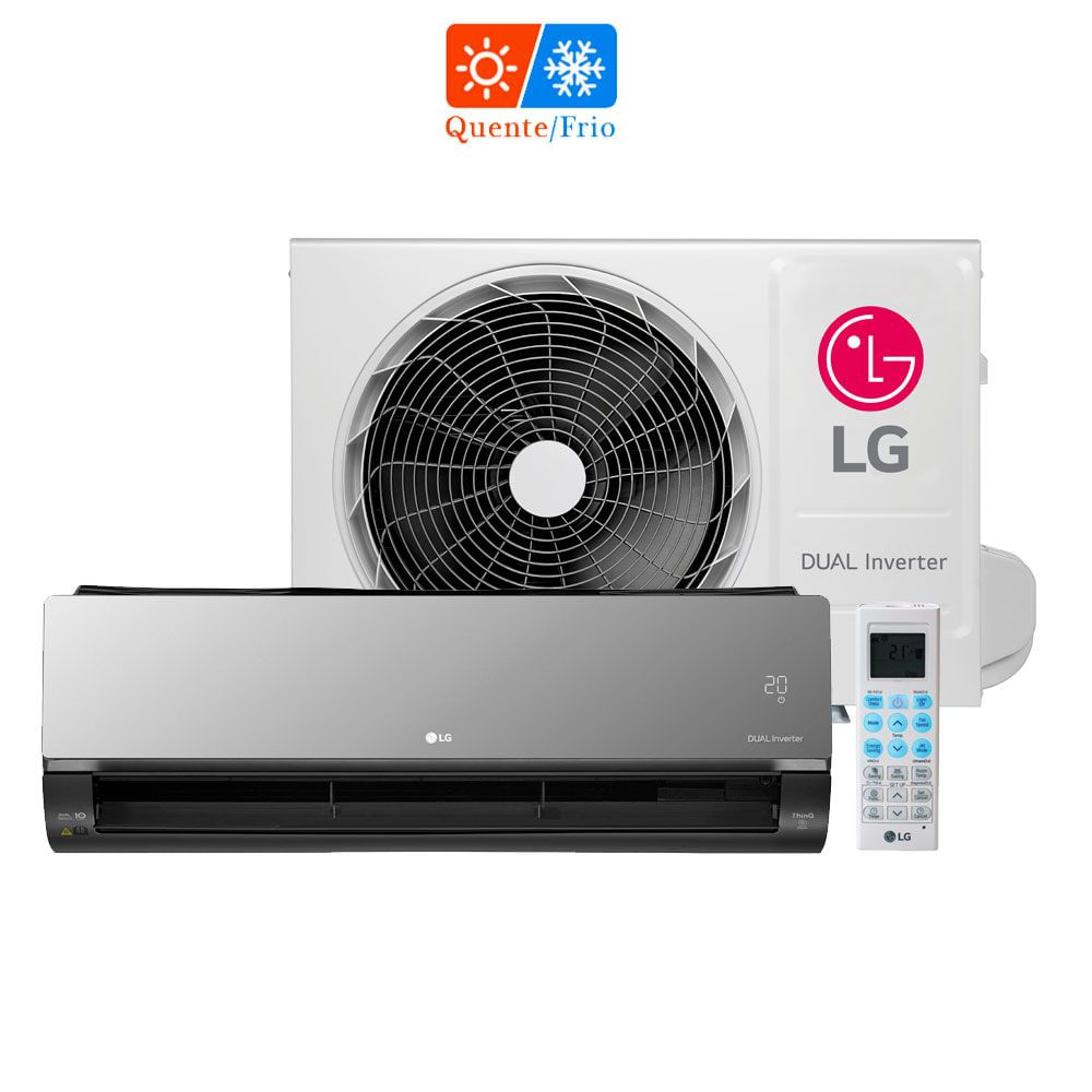 Ar-condicionado de parede - ART COOL MIRROR - LG HVAC - split /  profissional / quente e frio