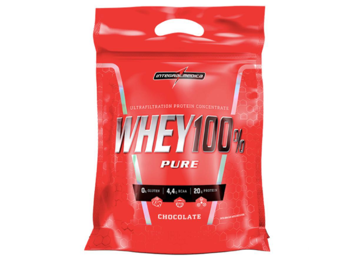 Whey 100% Pure Refil 907g Cookies - Integralmédica