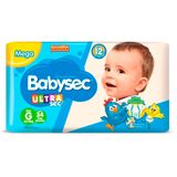 Fralda Descartável Babysec Galinha Pintadinha Ultrasec Mega G 34 Tiras