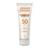 Protetor Solar Facial Cenoura &amp; Bronze Fps 50 Bisnaga 50g