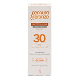 Protetor Solar Facial Cenoura &amp; Bronze Fps30 50g