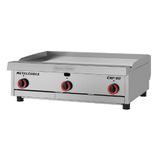 Chapa A Gás Premium Chp-90 Em Aço Inox Metalcubas À Gás Metalcubas