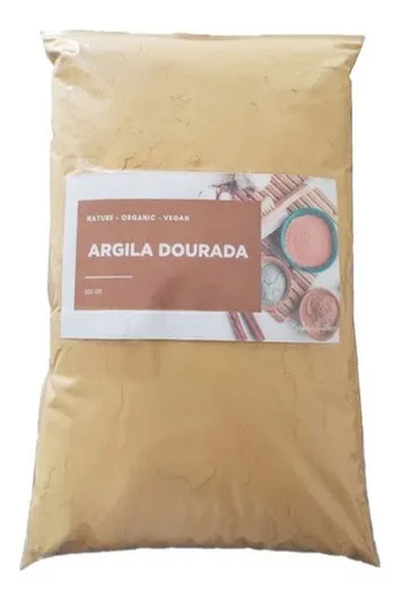 Argila 100% Pura Em Pó 500gr Skin Care 100% Natural