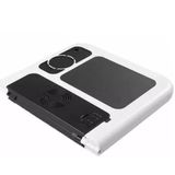 Mesa Dobrável Notebook Tablet 2 Cooler Mousepad Cabo Usb