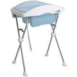 Banheira Para Bebe Com Trocador Burigotto Tchibum Baby Blue