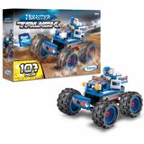 Blocos De Montar Xalingo Monster Truck Azul 05554