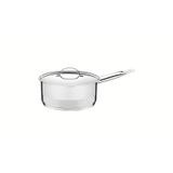 Panela Cocotte Tramontina Professional Em Aço Inox Com Fundo Triplo E Tampa Plana 14 Cm 1,1 L Tramontina