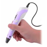 Caneta Impressora 3d Drawing Pen 3d Filamento Abs Lcd Bivolt