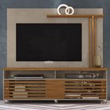 Rack Com Painel Para Tv 65 Polegadas 7091 Fendi Naturale Madetec